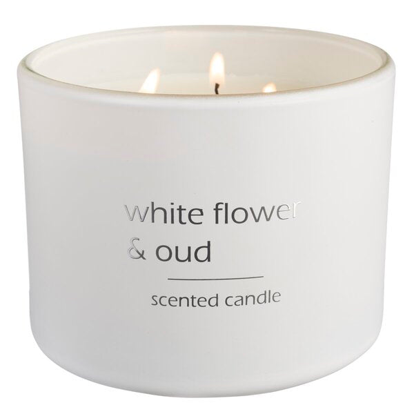 'White Flower & Oud' - Scented Candle