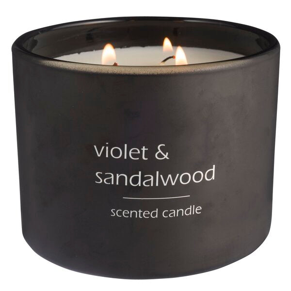 'Violet & Sandalwood' - Scented Candle