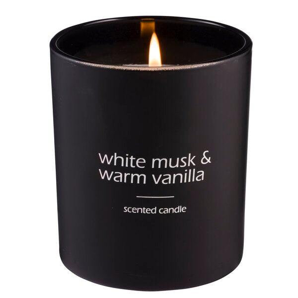 'White Musk & Warm Vanilla' - Scented Candle